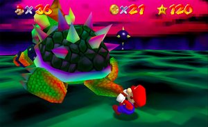 Mario Would Lose His Arms Trying to Throw Bowser According to Science