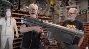 Adam Savage Shows Off Awesome Prop Replica of The Laser Cannon From AKIRA