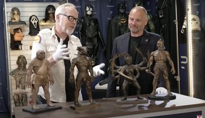 Adam Savage Shows Off Ray Harryhausen's Original Stop-Motion Creatures