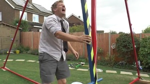 Colin Furze Creates a Motor-Powered 360 Swing in His Backyard