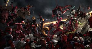 DEADPOOL & WOLVERINE Concept Art Reveals Scrapped Plans For Daredevil, Ghost Rider, Dinopool and Other Variants