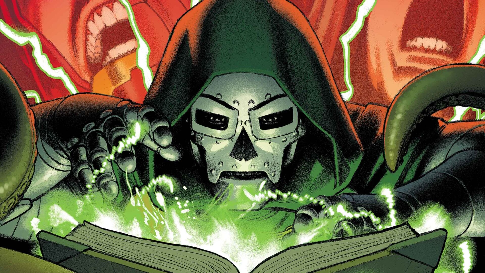 Doctor Doom and Scarlet Witch Face Off in Upcoming DARKHOLD Saga from Marve...
