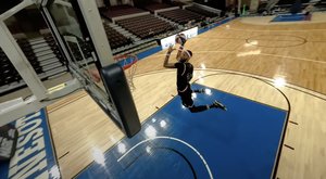 Enjoy The Harlem Globetrotters Basketball Skills in Fun FPV Drone Video Footage