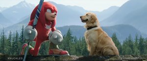 Fun New Clip From SONIC Spinoff Series KNUCKLES Sees the Echidna Trying to Adapt to Earth