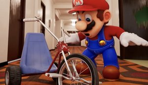 Mario Enters The Realm of Stanley Kubrick's THE SHINING