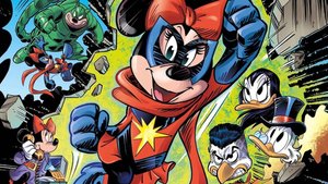 Minnie Mouse is Captain Marvel in New Marvel Comics Mashup Cover Art