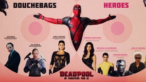 New DEADPOOL Banner Separates the Douchebags from the Heroes