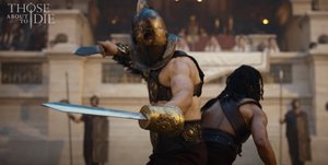 New Trailer for the Gladiator Drama Series THOSE ABOUT TO DIE Teases Big Battles