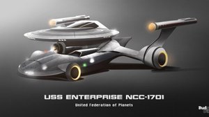Nine STAR TREK Spacecrafts Reimagined as Funky Lookin' Cars