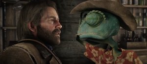 Rango Jumps Into The World of RED DEAD REDEMPTION 2