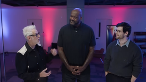 Shaq Gets Some Bad News From James Gunn and David Corenswet in Funny New SUPERMAN Promo