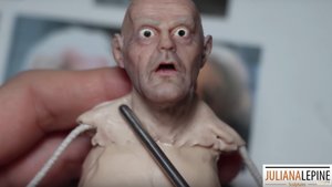 Watch an Artist Awesomely Sculpt a Crazy Life Like Version of Doc Brown From BACK TO THE FUTURE